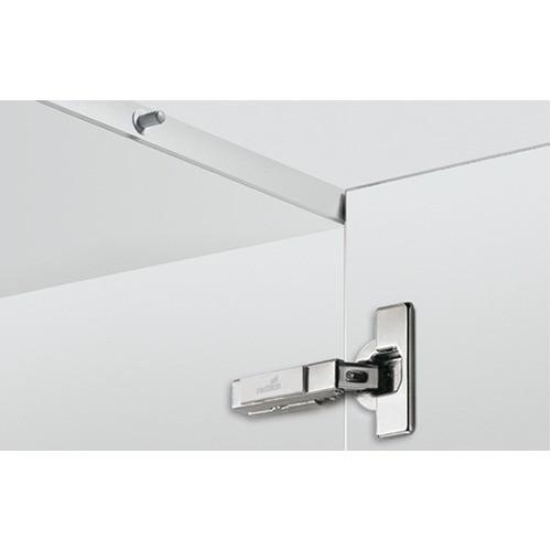 CHARNIÈRES INVISIBLES PUSH TO OPEN 110° INTERMAT 9973 - E 52 MM - C 9,5 MM - À VISSER HETTICH