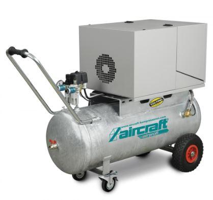 Compresseur Aircraft Airprofi 321/100 Silent - Capot insonorisant, 100L, 82 dB, 2,2 kW - Réf. 2022300_0