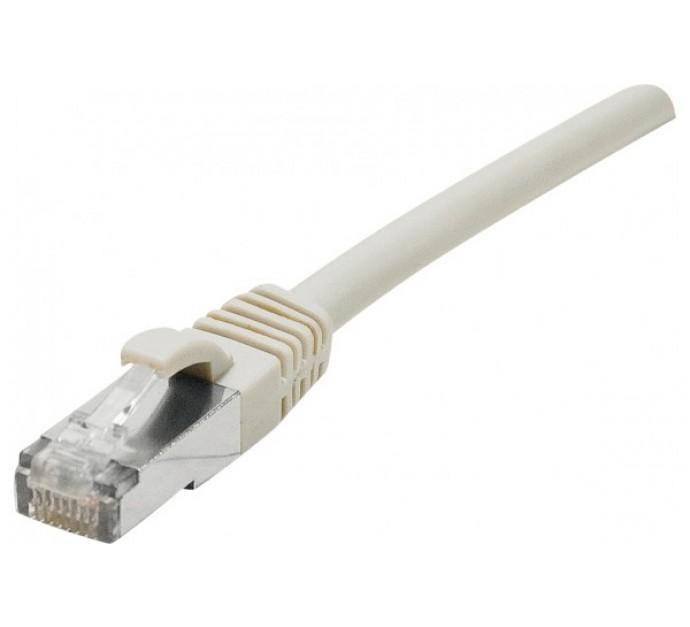 Cordon RJ45 Catégorie 6 S/FTP LS0H Snagless Gris - 15 m - 857166 - Blindage élevé et normes ANSI/TIA 568, ISO 11801_0