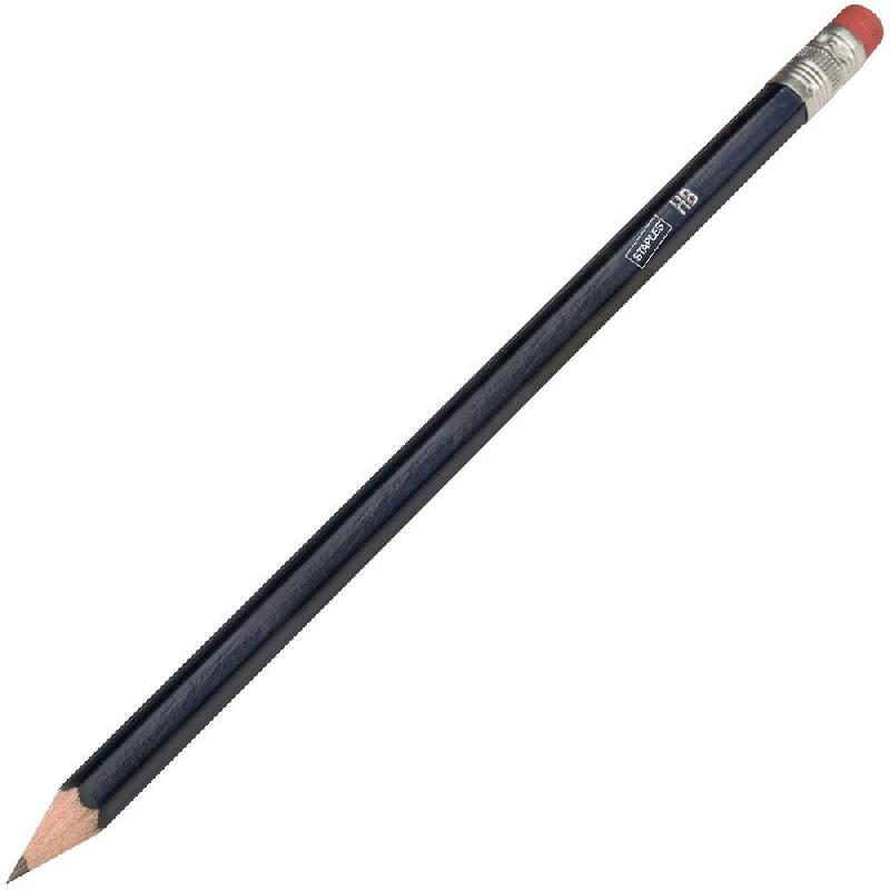 CRAYON GRAPHITE - MINE HB - CORPS HEXAGONAL NOIR - PAQUET 12 UNITES