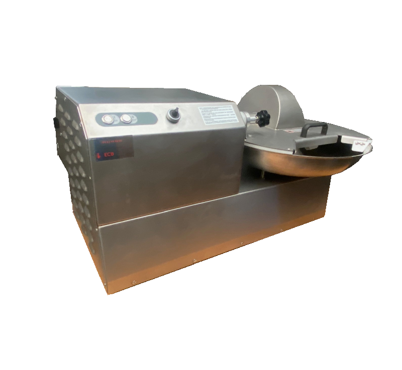 Cutter horizontal 12 L (7 kg) d'occasion - acier inoxydable AISI 304 - moteur asynchrone ventilé - 0.75 kW, 230 V_0