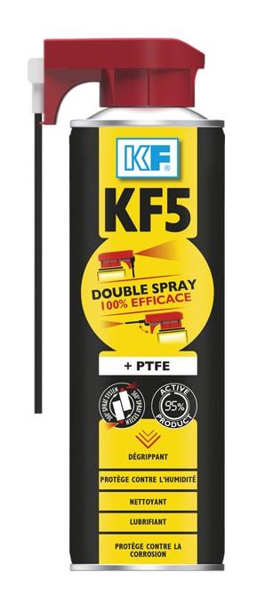 Dégrippant lubrifiant multifonction PTFE - Double spray 500ml - KF 6040 - Réf. 550879_0