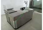 ECC-046 - Sortie de caisse en acier inoxydable - Guangzhou Eco Commercial Equipment Co., Ltd - Taille : L2000*W1200*H850 mm_0