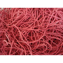 ÉLASTIQUE EN CAOUTCHOUC, DANS UN SACHET PLASTIQUE, - LOT DE 3