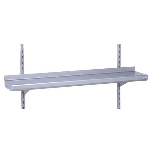 ETAGÈRE MURALE À CRÉMAILLÈRE L 390 MM 1 NIVEAU 390 X 1200 MM