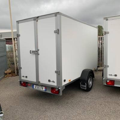 Fourgon remorque SARIS FW150 - 306x154x180 cm - PTC 1500 kg - Blanc_0