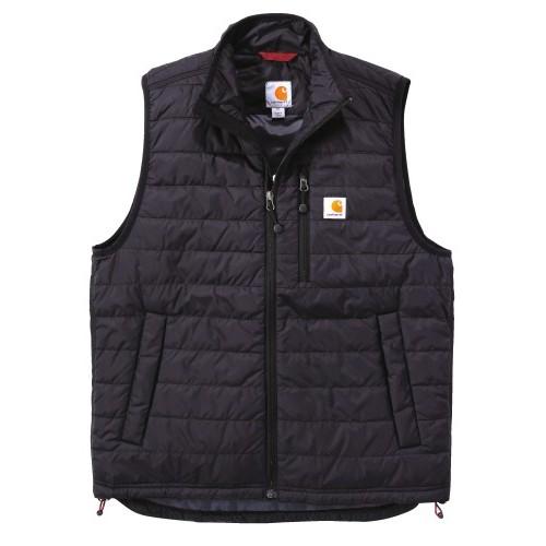 GILET MATELASSÉ - ISOLANT - RÉSISTANT - LÉGER - NOIR - XL - GILLIAM VEST CARHARTT