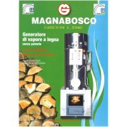 Générateur de vapeur au feu de bois - Magnabosco - production de 45 Kg/h à 400 Kg/h_0
