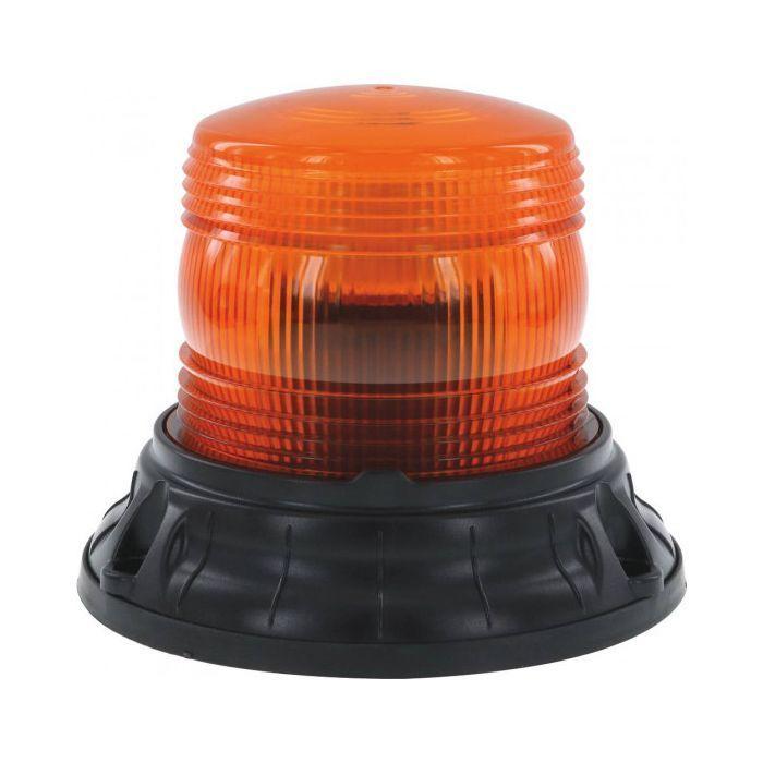 Gyrophare LED double flash - fixation à plat - spécial chariot - diamètre 148 mm - hauteur 119 mm - 11575120_0