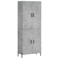 Helloshop26 - Buffet bahut commode armoire meuble de rangement organisateur cuisine salle de séjour salon haut 69,5 x 34 x 180 cm 02_0034561 - 300021_0