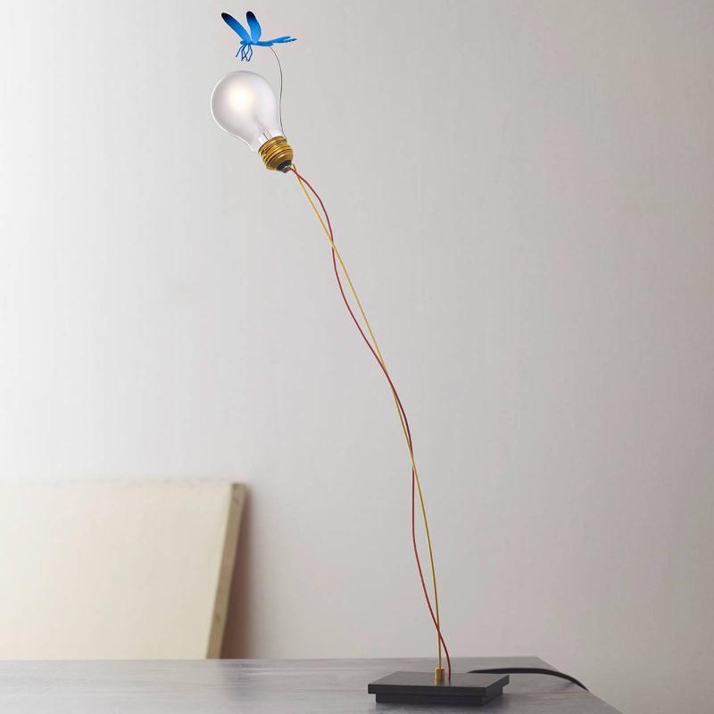 INGO MAURER LAMPE À POSER I RICCHI POVERI BZZZZ, LIBELLULE