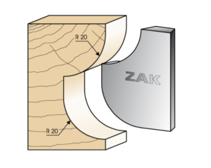 JEU DE 2 FERS ZAK531024 HAUTEUR 50MM