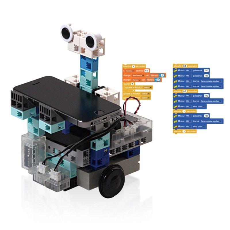 KIT CONSTRUCTION PROGRAMMATION ROBOT VOITURE INTELLIGENTE ECOLE ROBOTS SPEECHI_0