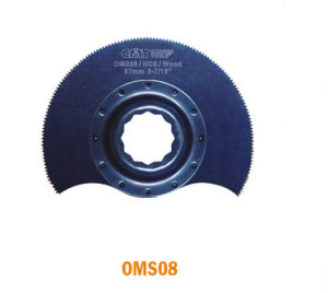 LAME OSCILLANTE CMT LARGEUR 87 MM POUR BOIS ET MÉTAUX, FIXATION SUPERCUT