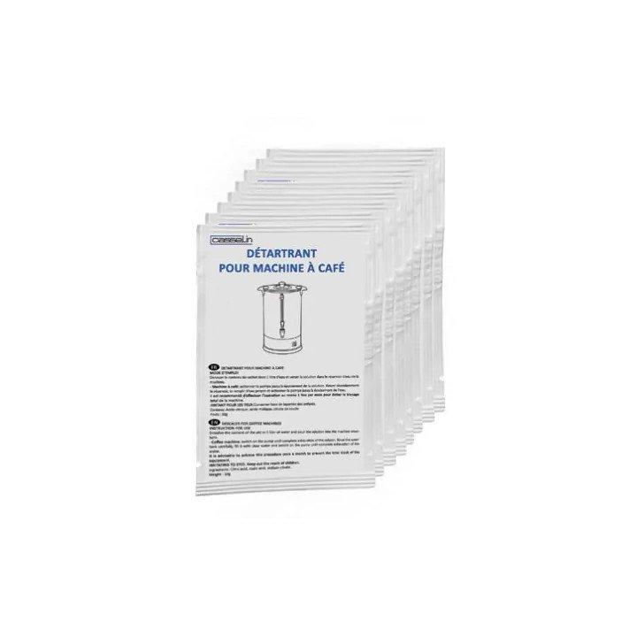 Lot de 10 sachets de détartrant pour percolateur_0