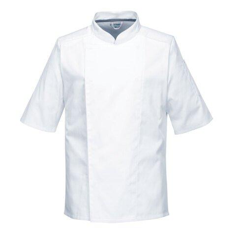 LOT DE 2 - PORTWEST C738 VESTE MAILLE PRO S/S BLANC - TAILLE XXL