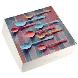 METRO PROFESSIONAL Boîte pâtissière décorée 28 x 8 cm x 50 - KMAXI282808B_0