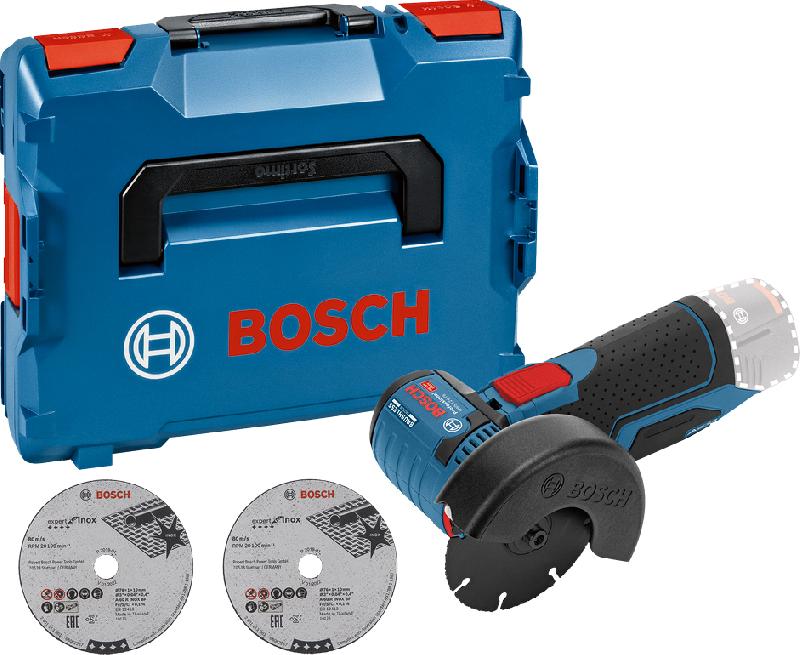 Meuleuse d'angle sans fil gws 12v-76 (sans batterie ni chargeur) en coffret l-boxx - BOSCH - 06019f2003 - 741560_0