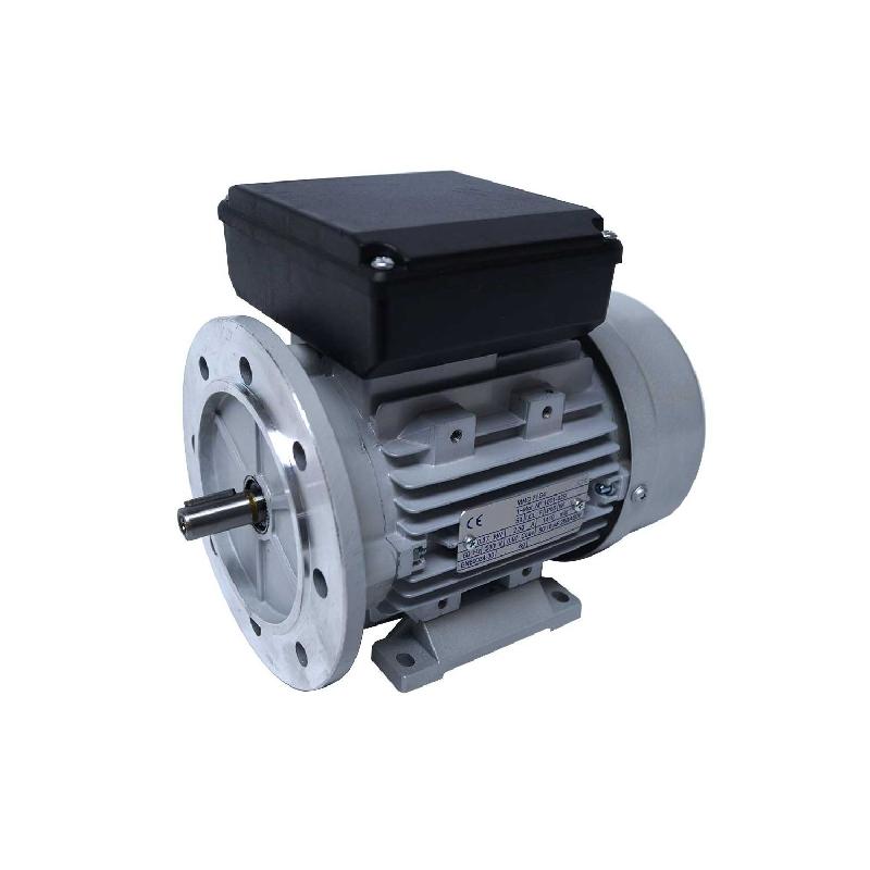 Moteur électrique monophasé 220V 0,25kW 3000tr/min - Bride B35 - Trous lisses à pattes - ALMO CML63G2B35_0