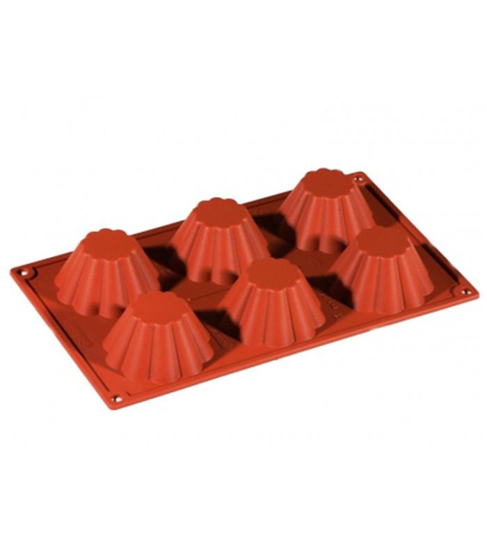 Moule Formaflex - Briochettes triangles 79mm_0