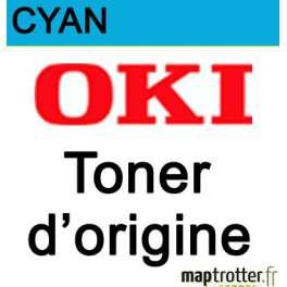 OKI - 44469724 - TONER CYAN - PRODUIT D'ORIGINE - 5 000 PAGES