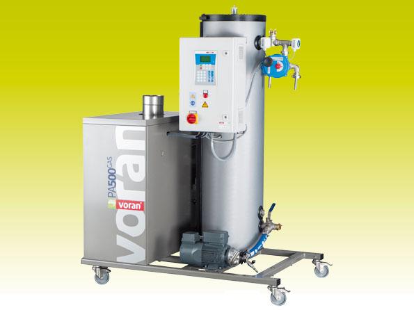 PA 500 / 750 et 1500 - Pasteurisateur à brûleur gaz pour jus de pommes ou autres - Voran - 500 à 1500 L/heure_0