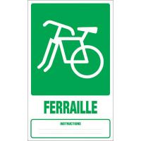 PANNEAU DÉCHETS FERRAILLE