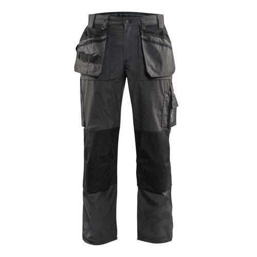 PANTALON DE TRAVAIL ARTISAN ÉTÉ GRIS FONCÉ/NOIR TAILLE 58C - BLAKLADER