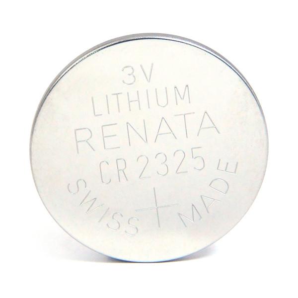 Pile bouton lithium CR2325 Renata 3V 190mAh - longue durée de vie et grande densité d'énergie_0
