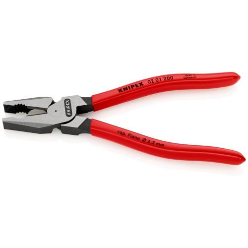 PINCE UNIVERSELLE À FORTE DÉMULTIPLICATION - MANCHE PVC - LONGUEUR 200 MM KNIPEX