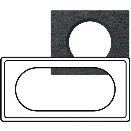 PLAQUE EXCLUSIVE ARDOISE 4/5 MODULES - LEGRAND