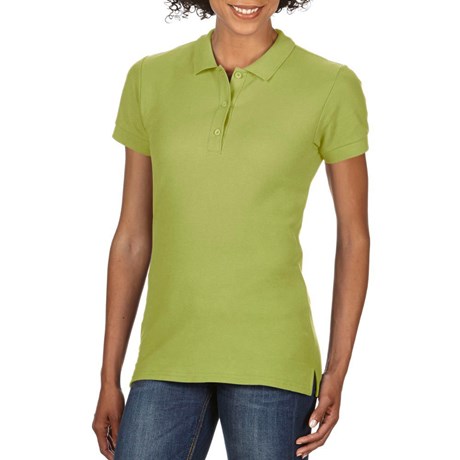 POLO FEMME MANCHES COURTES KIWI T.S