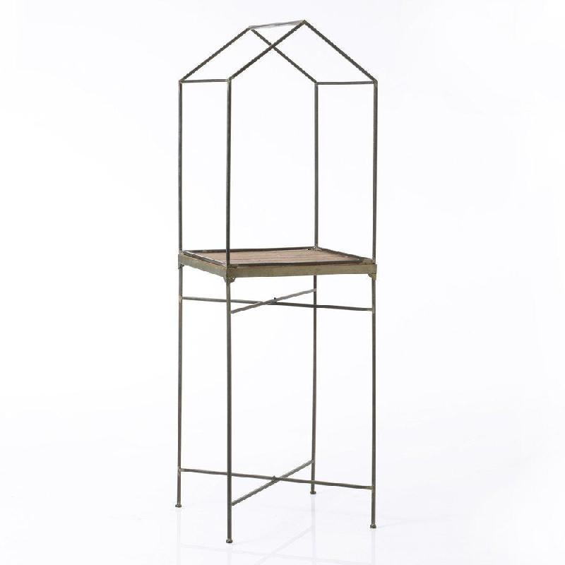 Présentoir maison plateau MDF 50x50x159,5cm_0