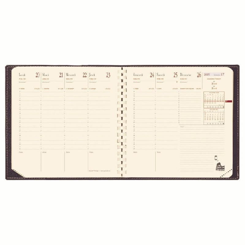 QUO VADIS AGENDA EXECUTIF PRESTIGE - 16 X 16 CM - 2016