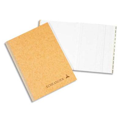 REGISTRE TOILE LE DAUPHIN - COUVERTURE NOIRE - 22.5X35 CM - 200 PAGES - QUADRILLE 5X5