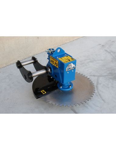 Scie d?élagage hydraulique Slanetrac HS75 pour pelle_0