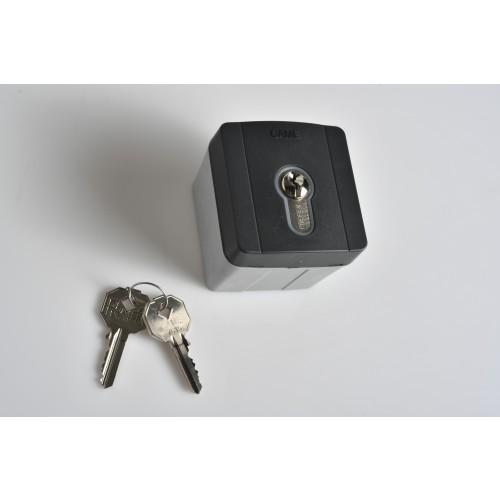 SÉLECTEUR À CLÉ EXTÉRIEUR POUR AUTOMATISME DE PORTAIL - SEL CAME