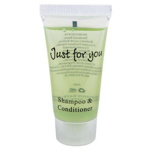 SHAMPOING / APRÈS-SHAMPOING 20 ML JUST FOR YOU - LOT DE 100