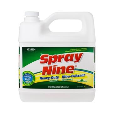Spray nine nettoyant/dégraissant/désinfectant 4 l / 1.05 g - kimpex_0