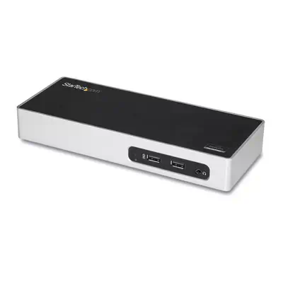 Station d'Accueil USB 3.0 à  Double àÉcran - Dock Universel Type-A pour PC/Ordinateur Portable avec HD_0