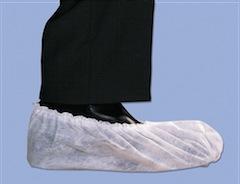 SUR CHAUSSURE NON-TISSE BLANC - SEMELLE ANTIDERAPANTE IMPERMEABLE (BOITE DE 400)