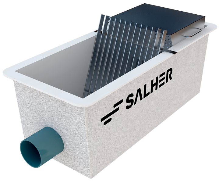 Systèmes dégrilleurs de solides gros avec nettoyage manuel - CD-ARG - Salher_0