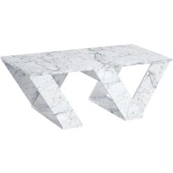 Table basse en aggloméré Pipra marbre carrara Hanah Home - 8684283438914_0