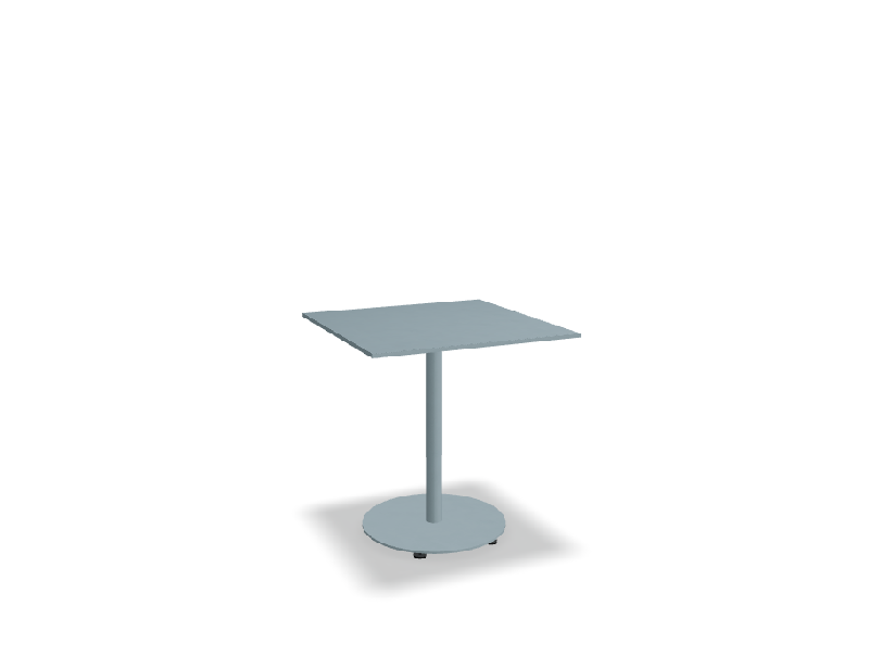 Table de café carrée 70x70 BOLT - bleu_0