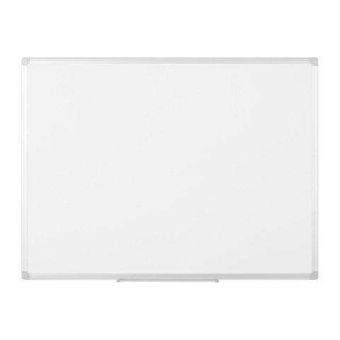 TABLEAU BLANC MAGNÉTIQUE MAYA EARTH BI-OFFICE, SURFACE EN ACIER LAQUÉ, CADRE EN ALUMINIUM, 120 X 90 CM