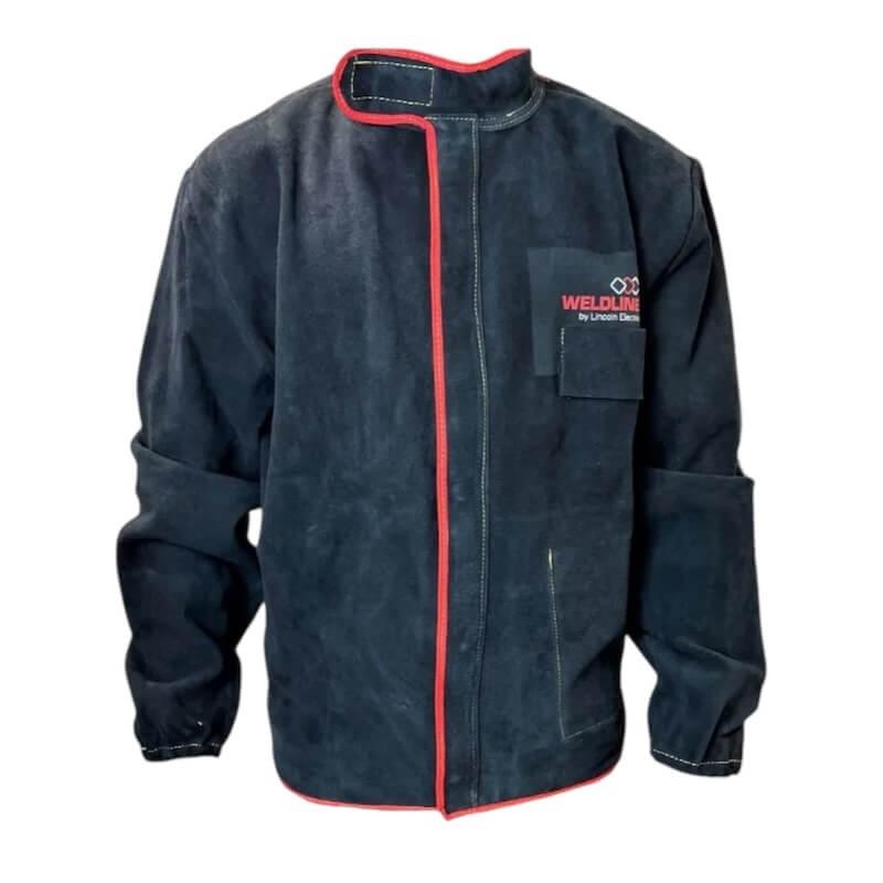 Veste de soudeur en croûte de cuir refendu Lincoln Electric - M_0