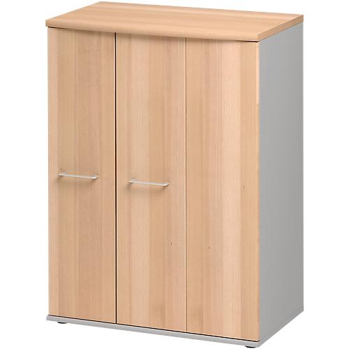 ARMOIRE MI-HAUTE GAUTIER OFFICE JAZZ+ 800 X 480 X 1Â 140 MM IMITATION HÊTRE