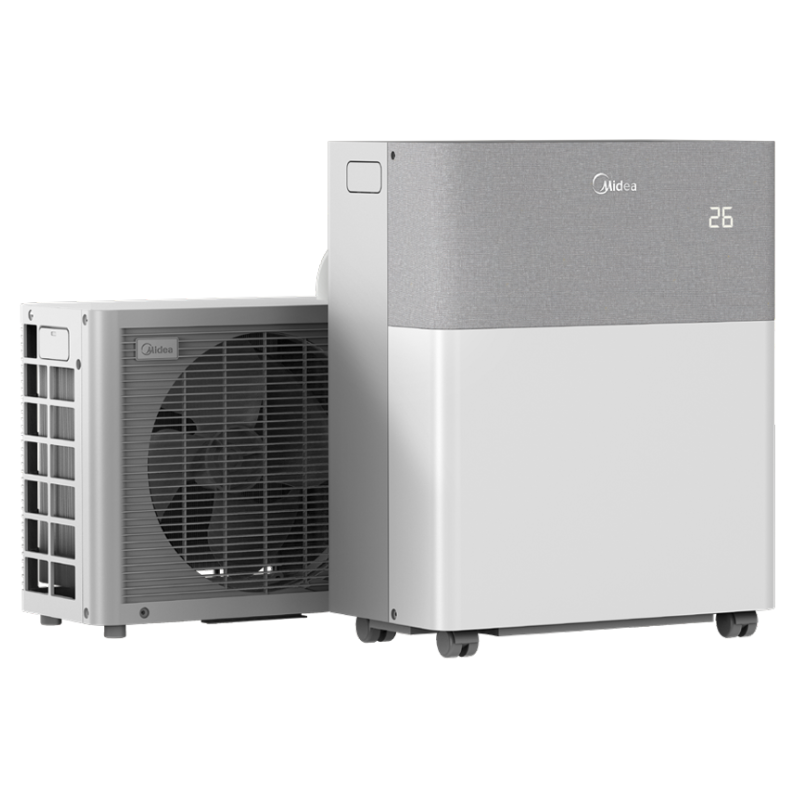 Climatiseur mobile Ensemble PortaSplit 3,5 kW - Midea - 13907811_0