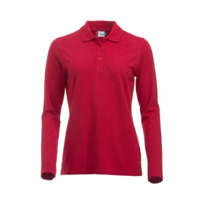 Clique polo ml femme rouge l_0