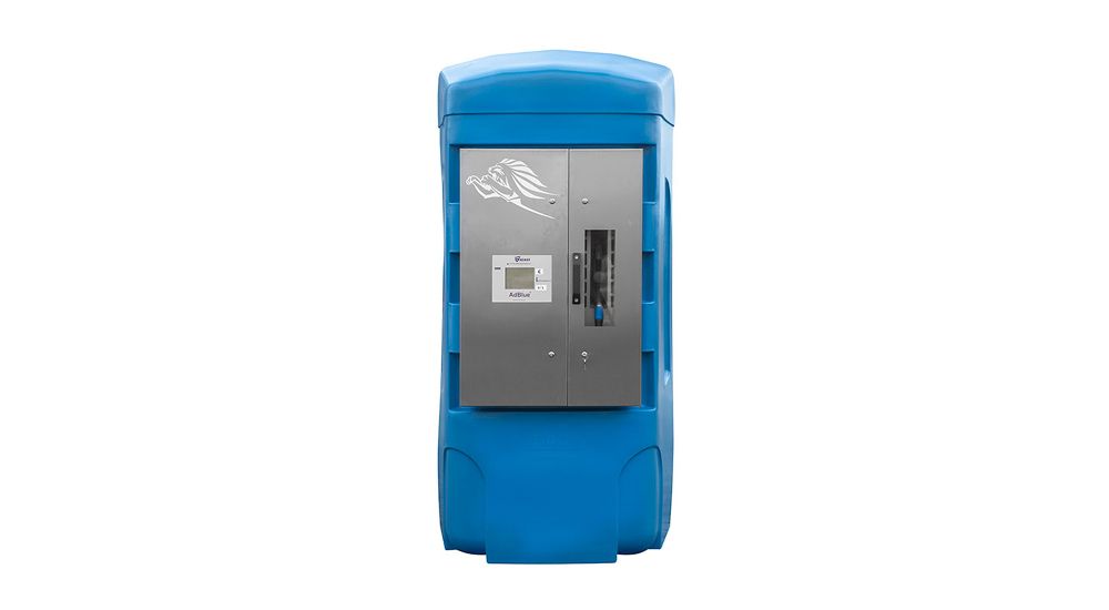 Cuve de stockage d'AdBlue - BlueMaster PRO avec système de gestion commerciale - Kingspan - Double paroi - Capacité de 2500 à 9000 litres - Hauteur 1860 à 2950 mm_0